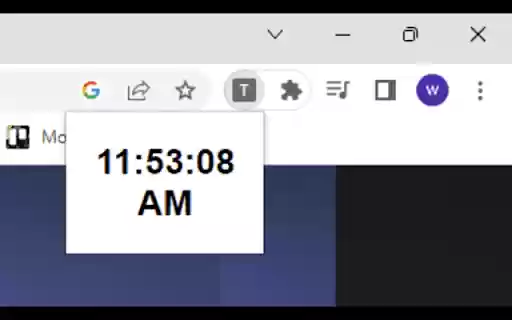 Time Tracker Extension  from Chrome web store to be run with OffiDocs Chromium online