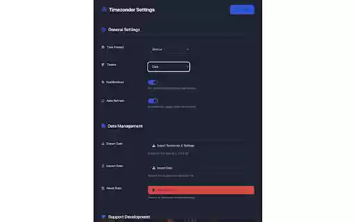 Timezonder Smart Timezone Manager  from Chrome web store to be run with OffiDocs Chromium online