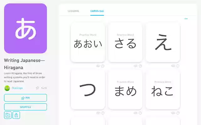 Tinycards Shuffler from Chrome web store to be run with OffiDocs Chromium online Tinycards Shuffler from Chrome web store to be run with OffiDocs Chromium online