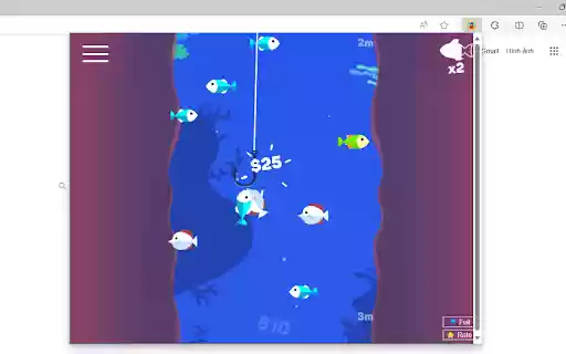 Tiny Fishing Relax Game for Chrome Game  from Chrome web store to be run with OffiDocs Chromium online