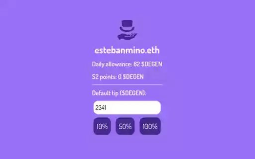 Tippooor for Warpcast  from Chrome web store to be run with OffiDocs Chromium online