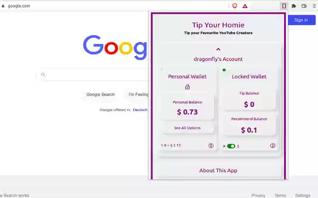 Tip Your Homie from Chrome web store to be run with OffiDocs Chromium online Tip Your Homie from Chrome web store to be run with OffiDocs Chromium online