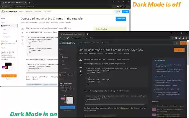 Tisy Dark Mode from Chrome web store to be run with OffiDocs Chromium online Tisy Dark Mode from Chrome web store to be run with OffiDocs Chromium online