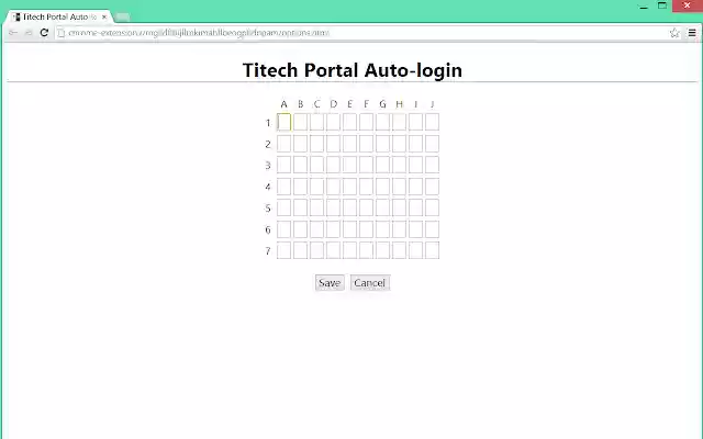 Titech Portal Auto login from Chrome web store to be run with OffiDocs Chromium online Titech Portal Auto login from Chrome web store to be run with OffiDocs Chromium online