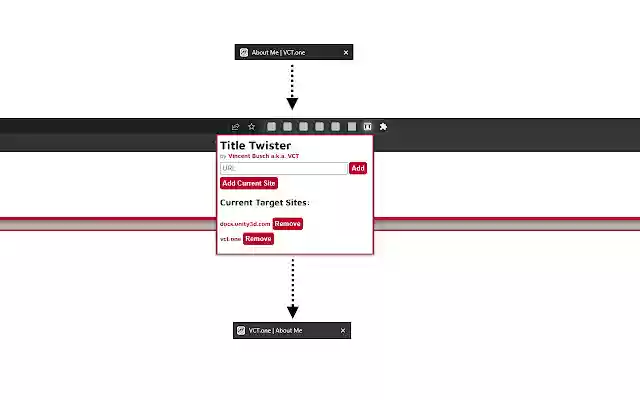Title Twister  from Chrome web store to be run with OffiDocs Chromium online