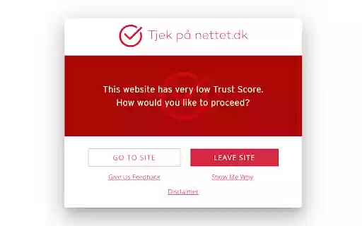 tjekpånettet.dk  from Chrome web store to be run with OffiDocs Chromium online