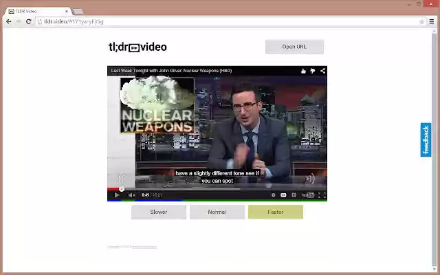 tl;dr video  from Chrome web store to be run with OffiDocs Chromium online