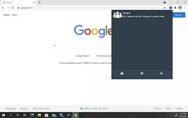 TMN Messanger from Chrome web store to be run with OffiDocs Chromium online TMN Messanger from Chrome web store to be run with OffiDocs Chromium online