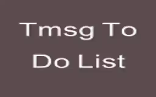 Tmsg To Do List  from Chrome web store to be run with OffiDocs Chromium online