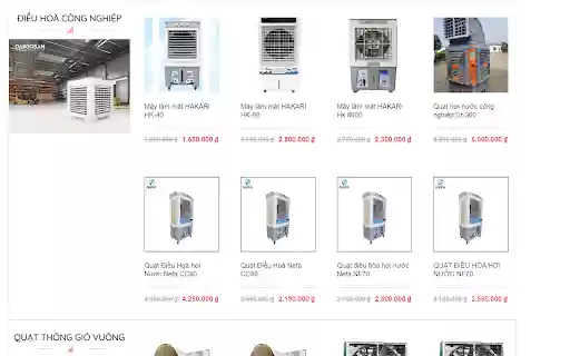 Tổng Kho Quạt Công Nghiệp Nam Vũ  from Chrome web store to be run with OffiDocs Chromium online