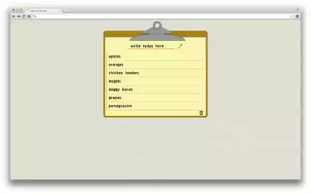 TODO  from Chrome web store to be run with OffiDocs Chromium online