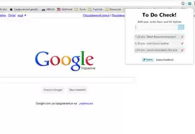 To Do Check!  from Chrome web store to be run with OffiDocs Chromium online