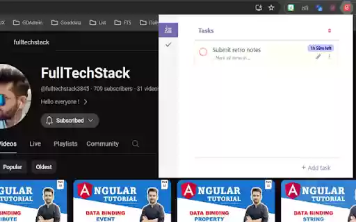 Todolis  from Chrome web store to be run with OffiDocs Chromium online