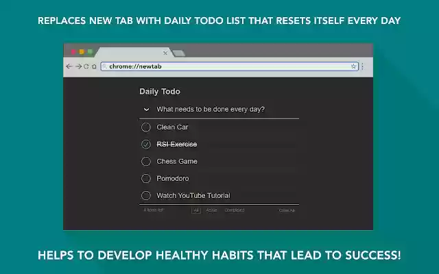 ToDo List Reset from Chrome web store to be run with OffiDocs Chromium online ToDo List Reset from Chrome web store to be run with OffiDocs Chromium online