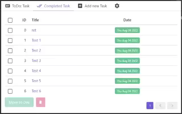 To Do Task Manager  from Chrome web store to be run with OffiDocs Chromium online