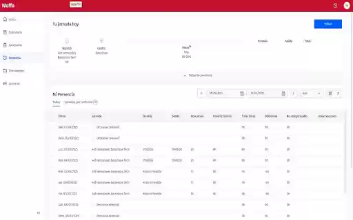 Toffu Autofill Woffu schedule  from Chrome web store to be run with OffiDocs Chromium online