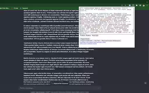 Token Counter  from Chrome web store to be run with OffiDocs Chromium online