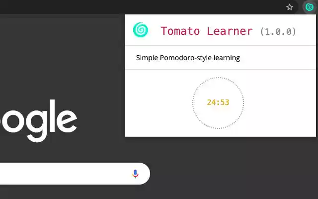 Tomato Learner from Chrome web store to be run with OffiDocs Chromium online Tomato Learner from Chrome web store to be run with OffiDocs Chromium online