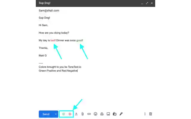 ToneText  from Chrome web store to be run with OffiDocs Chromium online