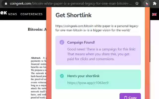 TonicPow Extension from Chrome web store to be run with OffiDocs Chromium online TonicPow Extension from Chrome web store to be run with OffiDocs Chromium online