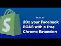 TonikAds: 20x Facebook ROAS (Shopify)  from Chrome web store to be run with OffiDocs Chromium online