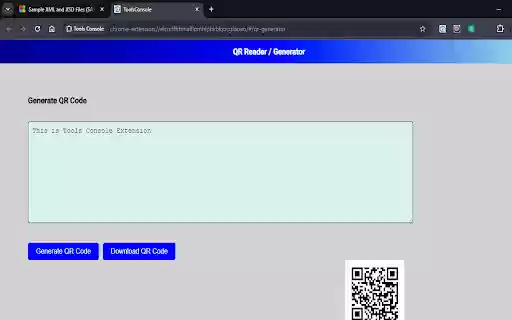 Tools Console  from Chrome web store to be run with OffiDocs Chromium online