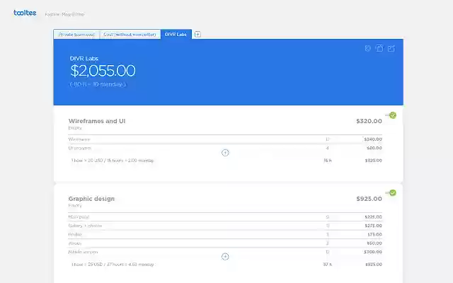Tooltee  from Chrome web store to be run with OffiDocs Chromium online