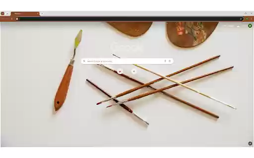 Top View of Painting Materials  from Chrome web store to be run with OffiDocs Chromium online