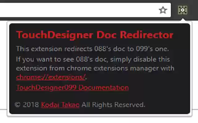 TouchDesigner Doc Redirector from Chrome web store to be run with OffiDocs Chromium online TouchDesigner Doc Redirector from Chrome web store to be run with OffiDocs Chromium online