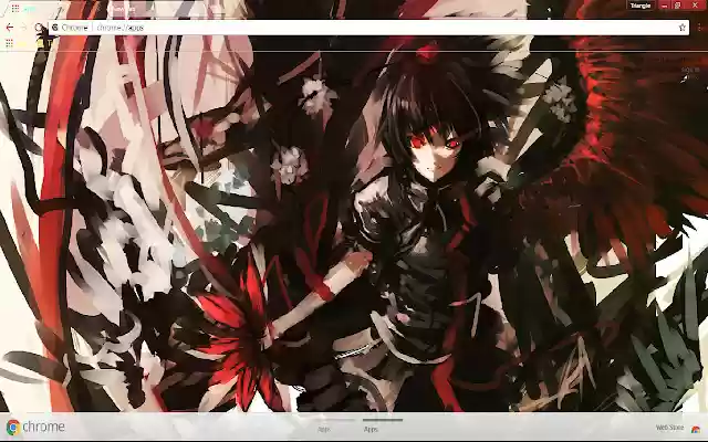 Touhou anime 1366*768  from Chrome web store to be run with OffiDocs Chromium online