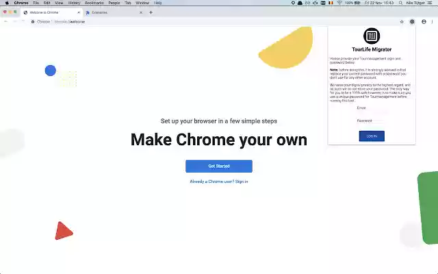 TourLife Migrator from Chrome web store to be run with OffiDocs Chromium online TourLife Migrator from Chrome web store to be run with OffiDocs Chromium online