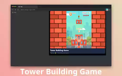 Tower Building Game  from Chrome web store to be run with OffiDocs Chromium online
