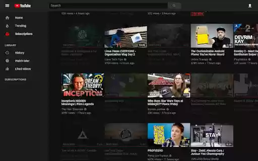 Trackfy YouTube  from Chrome web store to be run with OffiDocs Chromium online