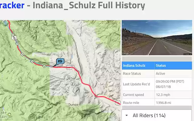 TrackLeaders.com Streetview  Faves  from Chrome web store to be run with OffiDocs Chromium online
