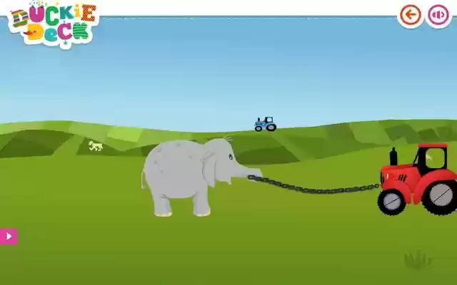 Tractor Games Tug of War at Duckie Deck  from Chrome web store to be run with OffiDocs Chromium online