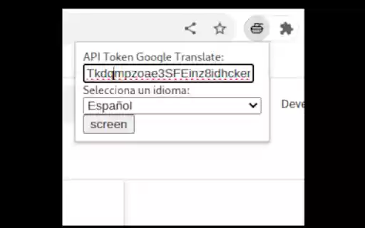 Traductor para archivos PDF  from Chrome web store to be run with OffiDocs Chromium online