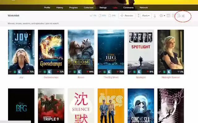 Trakt List Randomizer from Chrome web store to be run with OffiDocs Chromium online Trakt List Randomizer from Chrome web store to be run with OffiDocs Chromium online