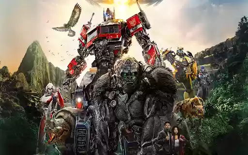 Transformers: Rise of the Beasts 2 Theme  from Chrome web store to be run with OffiDocs Chromium online