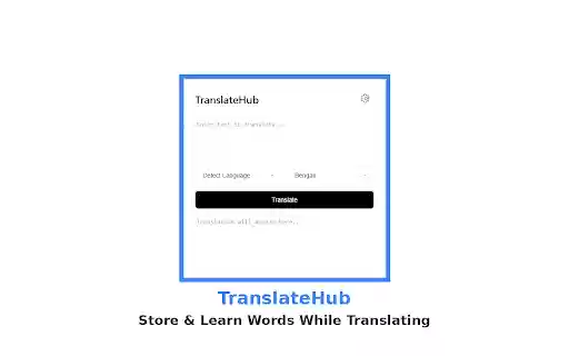 TranslateHub  from Chrome web store to be run with OffiDocs Chromium online