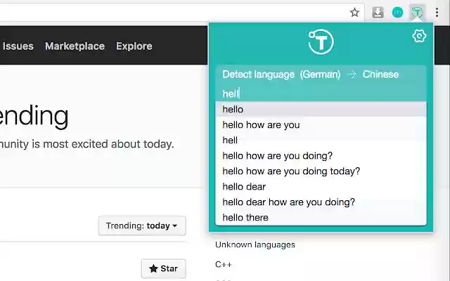 Translate Man  from Chrome web store to be run with OffiDocs Chromium online
