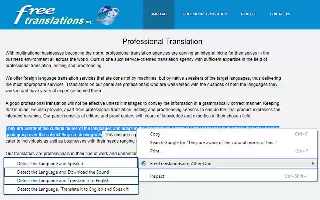 Translator and Text to Speech (TTS) from Chrome web store to be run with OffiDocs Chromium online Translator and Text to Speech (TTS) from Chrome web store to be run with OffiDocs Chromium online