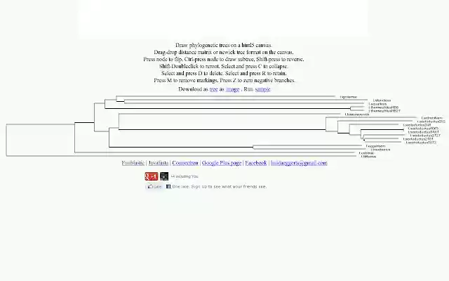 Treedraw  from Chrome web store to be run with OffiDocs Chromium online