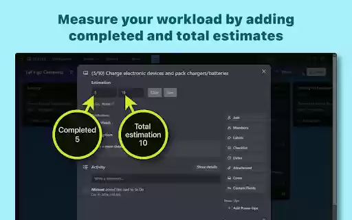 Trello Plus  from Chrome web store to be run with OffiDocs Chromium online
