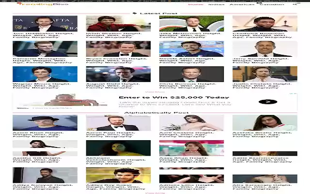 Trendingbios  from Chrome web store to be run with OffiDocs Chromium online