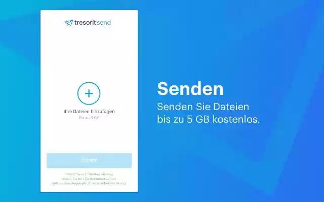 Tresorit Send from Chrome web store to be run with OffiDocs Chromium online Tresorit Send from Chrome web store to be run with OffiDocs Chromium online