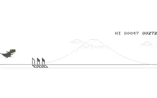 T. Rex Dinosaur Game  from Chrome web store to be run with OffiDocs Chromium online