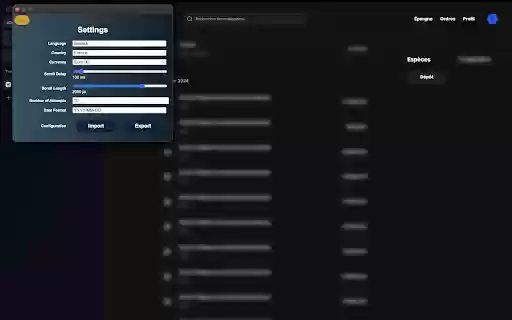 TR eXporter (CSV)  from Chrome web store to be run with OffiDocs Chromium online