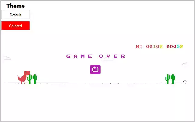 T Rex Running Dino from Chrome web store to be run with OffiDocs Chromium online T Rex Running Dino from Chrome web store to be run with OffiDocs Chromium online