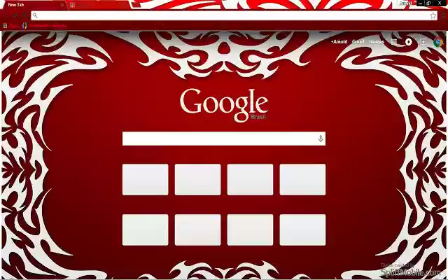 Tribal Red  from Chrome web store to be run with OffiDocs Chromium online