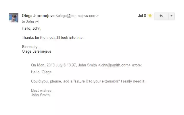 Trimless for Google Mail™  from Chrome web store to be run with OffiDocs Chromium online